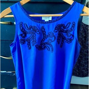 LOFT Sleeveless Blouse Size S